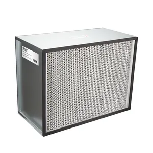 Op Maat Gemaakte 24X24 Inch Voeding Ultra Lage Penetratie Hepa Luchtfilter Hoge Efficiëntie Hepa Filter Voor Clean Room