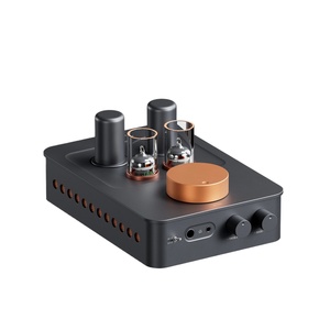 Amplificatore per cuffie a valvole Fosi Audio GR70, preamplificatore in classe A con valvole 5654W*2 e jack da 6,35 mm - Product Image 1
