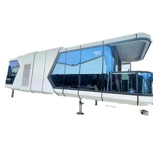 Lubangzhu, capsule spatiale en verre à trois côtés panoramique à 270 degrés, chambre d'hôtel, système de commande vocale intelligent, chambre étoilée - Product Image 5