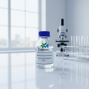สารขัดถู <span class=keywords><strong>GLS</strong></span> โฟมต่ำ สารเสริมสำหรับสิ่งทอ สำหรับผ้าฝ้ายและผ้าผสม ทั้งผ้าถักและผ้าทอ ใช้สำหรับเตรียมผ้าก่อนการซัก ขจัดคราบและลดขนาด - Product Image 2