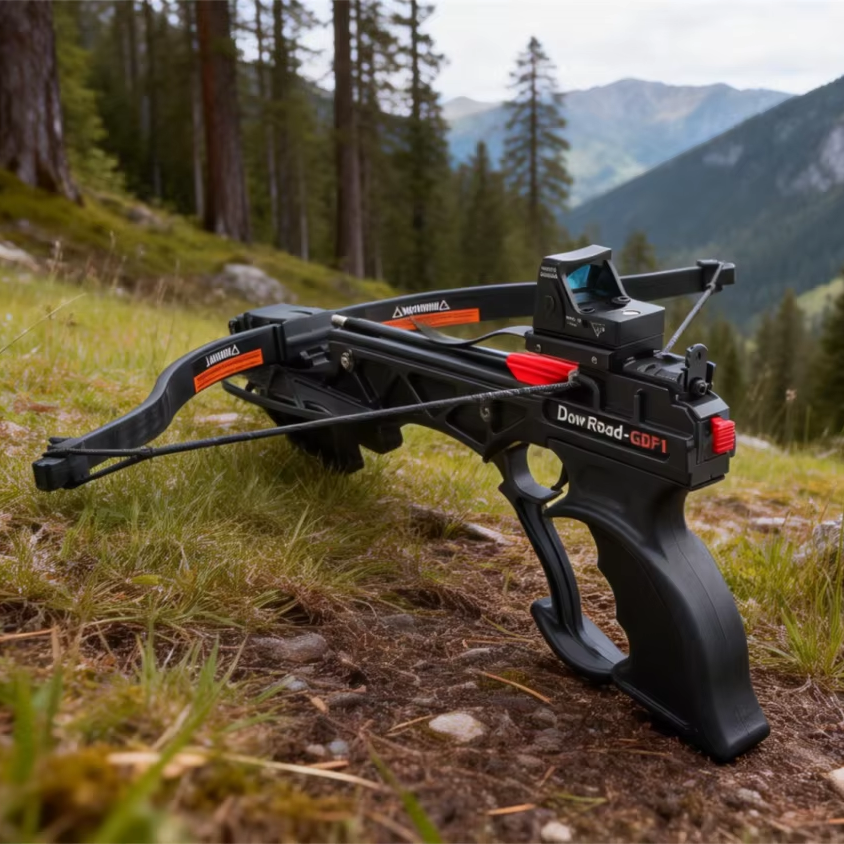 High Precision Professional Slingshot with Stabilized Frame System for Competitive Shooting and Outdoor Hunting