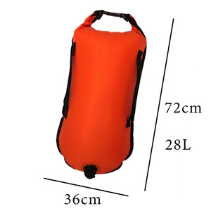 Phao Bơi Bơm Hơi PVC Với Túi Khô Thiết Bị Nổi Nước Mở OEM An Toàn Di Động Có Thể Thu Gọn - Product Image 4