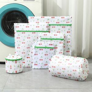 <b>Printed</b> Laundry Mesh Bag Anti-Deformation Washing Net Pouch Bra Lingerie Down Jacket Sweater <b>Clothes</b> Protector Zipper - Product Image 1