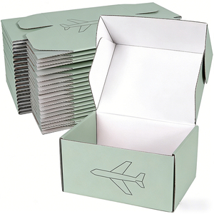 Boîte postale en <span class=keywords><strong>carton</strong></span> coloré, emballage en papier, boîte en papier écologique, boîte en <span class=keywords><strong>carton</strong></span> ondulé <span class=keywords><strong>pour</strong></span> l'expédition de vêtements - Product Image 2