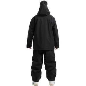 Ensemble veste et pantalon de ski pour homme grande taille personnalisé, imperméable 15K, respirant 10K, isolé, coupe ample, pour snowboard - Product Image 2