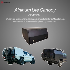 Cubierta de <span class=keywords><strong>Aluminio</strong></span> Resistente para Camioneta con Bandeja y <span class=keywords><strong>Caja</strong></span> de Herramientas - Ideal para Camionetas de Doble Cabina - Product Image 3