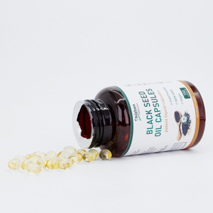 Private Label Gmp Zwarte Zaadolie Softgel Huid Premium Koudgeperste Nigella Sativa Zwarte Zaadolie Capsules Met Vitamine <span class=keywords><strong>E</strong></span> - Product Image 3