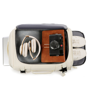 Custom Logo Waterproof <b>With</b> USB Laptop <b>Backpack</b> Expandable <b>With</b> Shoe <b>Compartment</b> Laptop <b>Backpack</b> - Product Image 5