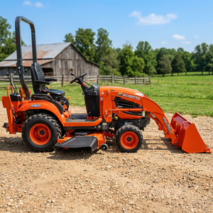 Tractor Agrícola BX25D de 55HP, 4x4, con Cargador Frontal, Transmisión Multifuncional, Motor Kohler, Alta Productividad - Product Image 2