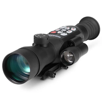 Teropong Penglihatan Malam NVE-E50-II/Plus Pengukur Jarak Digital Komputer Balistik Teropong Monokuler HD & Teropong Binokuler