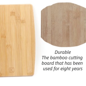 Nouveau style de planches à découper en bambou personnalisable en gros planche à découper bloc à découper pour la cuisine 28cm - Product Image 6