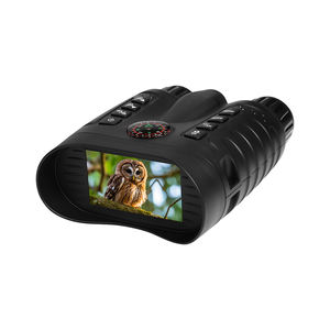 ホット4K赤外線暗視測距8倍ズーム双眼鏡暗視ゴーグル調整可能7段階昼夜兼用25mm対物レンズ10 - Product Image 1
