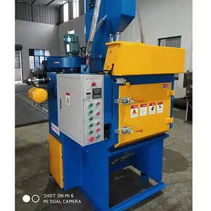 Own brand Rubber Belt Tilt Tumble Type Shot Blasting Machine/shotblast Cleaning Abrator Equipment