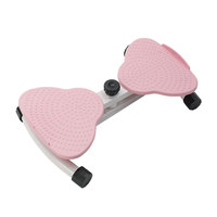 Mini Flexible Fitness tirer corde soutien taille torsion plaque disque exercices Double tuyau en acier métal taille torsion disque Machine