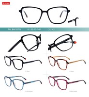 Nuevo diseño maravilloso, gafas de fibra de acetato, monturas ópticas de plástico para mujeres y hombres, monturas de gafas ultraligeras, gafas coloridas