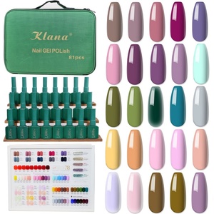 Set de 78 Colores de Esmalte de Gel Sólido - Esmalte de Uñas UV/LED Blanqueador, No Tóxico, Vegano, Sin HEMA, para Salón y Suministros Profesionales de Arte de Uñas - Product Image 1