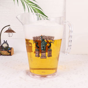 للبيع بالجملة من المصنع إبريق منزلي رخيص من مادة BPA خالٍ من BPA عصير شاي بارد مثلج من مادة PP مع أكواب بغطاء طقم - Product Image 6