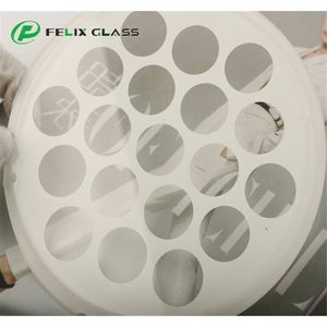 SM-038 Manufacturer Custom Tempered <b>Covering</b> Glass for Outdoor LED Spotlight 2mm-19mm Thickness Eco-Friendly & High Strength - Product Image 5