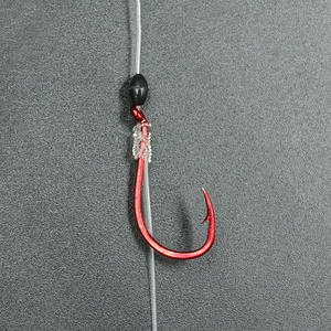 Equipo de Pesca Alpha 2-Hook Octopus Red <span class=keywords><strong>Sabiki</strong></span> con Línea de 10LB para Pesca de Pargo - Product Image 2