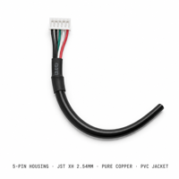 Faisceau de câbles 2-20 broches JST XH 2,54 mm à double tête 28AWG en cuivre pur blindé 300V pour PLC