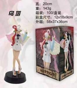 4 Styles DXF Film Red Anime Figures Shanks <span class=keywords><strong>Uta</strong></span> Luffy Zoro Sanji Action Figure <span class=keywords><strong>Figurine</strong></span> Modèle Manga Toys Cadeau - Product Image 5