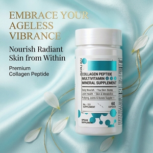 Complément alimentaire en comprimés de collagène multi-peptides OEM pour la peau, les <span class=keywords><strong>cheveux</strong></span>, les ongles <span class=keywords><strong>et</strong></span> les articulations, nutrition quotidienne - Product Image 4