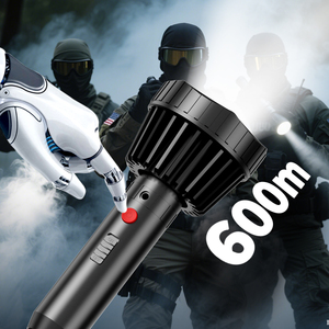 Lampe torche tactique étanche IP65 anti-chute : 1000 lumens avec stroboscope d'urgence pour le sauvetage, le camping, la randonnée - Product Image 2