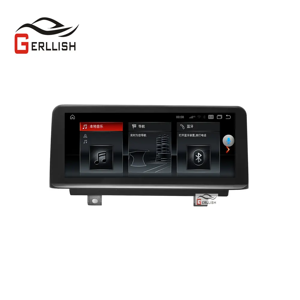 Gerllish Pemutar Dvd Mobil Layar Tablet Android 10.25 Inci untuk BMW F30/F31/F35/F32/F33/F36 2013-2018 Navigasi Gps