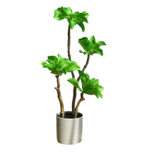 Plante artificielle en pot Yihua Floral Art, 70 cm, fleur en soie verte, décoration intérieure, accessoires de photographie en extérieur - Product Image 5