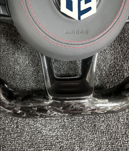 Per Volkswagen VW <span class=keywords><strong>Polo</strong></span> MK <span class=keywords><strong>Golf</strong></span> <span class=keywords><strong>5</strong></span> 6 7 7.<span class=keywords><strong>5</strong></span> 6R Passat CC Gti Gte volante a fondo piatto in pelle - Product Image 4