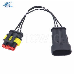 AMP1.5 série 282087-1 282105-1 Connecteur étanche à 3 voies Prise de faisceau de câblage automobile - Product Image 3