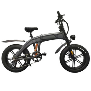 <span class=keywords><strong>Bicicleta</strong></span> Eléctrica <span class=keywords><strong>Plegable</strong></span> AFTFA de 20 Pulgadas con Llantas Anchas para Montaña, Carretera y Ciudad, Motorizada y Portátil, Venta al Por Mayor - Product Image 2