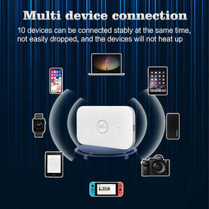 Enrutador Wifi móvil 4G, MiFis móvil desbloqueado, Red de <span class=keywords><strong>Internet</strong></span> avanzada, módem enrutador 4G de bolsillo con ranura <span class=keywords><strong>para</strong></span> tarjeta SIM, WiFi portátil - Product Image 4