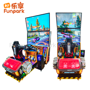 Console de jeu de course à double écran ultra-large de 65 pouces, simulation dynamique de luxe à monnayeur, en anglais - Product Image 2