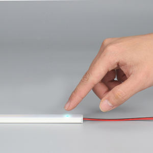 Spot LED sur rail miniature pour armoire Surled FTD003 12/24V, éclairage pour bijoux, miroir, variateur tactile, interrupteur à capteur, gradation libre, charge maximale 120W - Product Image 5