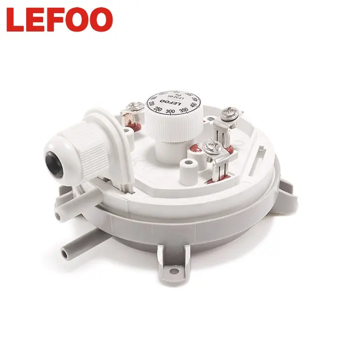 LEFOO HVAC空気差圧スイッチ空気圧縮機空気圧縮機用の調整可能な圧力遮断スイッチ制御