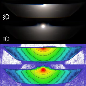 DGLS G45 Chùm thấp 80W chùm cao 90W đèn LED cấu trúc bởi trên tIR lăng kính phản ánh tắt bi Led Laser Chiếu dẫn đèn sương mù - Product Image 6