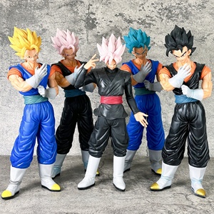 Figura de Acción de Anime Super <span class=keywords><strong>Saiyan</strong></span> <span class=keywords><strong>4</strong></span> con Daños de Batalla, Vegeta, Son Goku, <span class=keywords><strong>Gogeta</strong></span>, Modelo de PVC, Colección y Venta al por Mayor - Product Image 4
