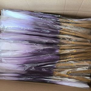 Gran oferta, fiesta de boda al aire libre, flor seca decorativa para el hogar, rampa de gradiente primaria, hierba de Pampa de 55cm - Product Image 6