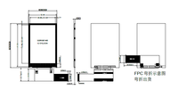 Module d'affichage LCD TFT 3,5 pouces avec interface MCU RGB, résolution 320x480, ILI9488, angle de vision 12 heures, module LCD TN pour maison intelligente
