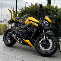 Kit d'accessoires de bec de moto avant, spoiler avant, aileron aérodynamique pour STREET TRIPLE 765 R/S 2021-2026