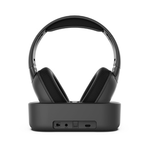 SoundReel TV - Casque audio pour téléviseur avec base de charge et connexion RF - Product Image 2