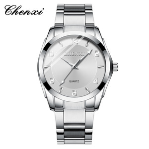 CHENXI 021A Montre à quartz unisexe, tendance, en acier inoxydable, pour couple, vente chaude transfrontalière - Product Image 2