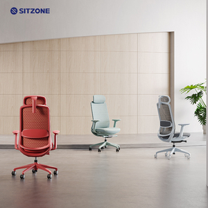 Sitzone dossier haut réglages réglables <span class=keywords><strong>bureau</strong></span> 3D maille exécutif pivotant personnel chaise de travail pour <span class=keywords><strong>bureau</strong></span> - Product Image 1