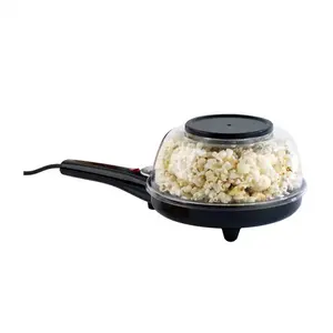 800 W Heißluft-Popcorn-Hersteller mit Deckel 2-In-1 Heimelektronische Ölfreie Crepe-Hersteller und Popcorn-Hersteller