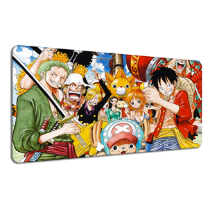 One Film : <span class=keywords><strong>Tapis</strong></span> de bureau Z - <span class=keywords><strong>Tapis</strong></span> de <span class=keywords><strong>souris</strong></span> de jeu étendu grand format Straw Hat Pirates pour les fans d'anime - Product Image 3