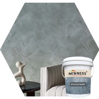 Mejor precio Cemento Látex Masilla a prueba de humedad Brillo decorativo Acrílico Estuco Pintura de revestimiento de pared blanca