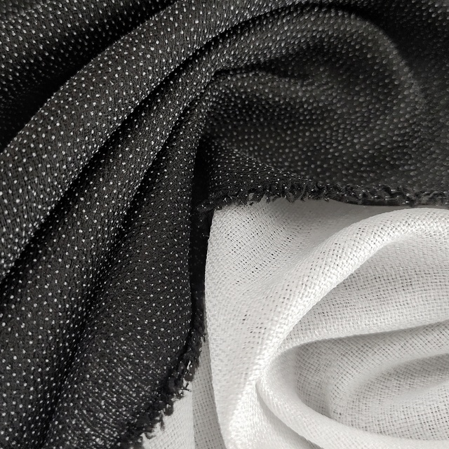 Factory Slight Moist Interlinings Coating Fusible Linings Adhesive Woven Interlining