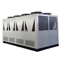 Machine de refroidissement laser robuste et écologique 70HP~120HP, refroidisseur à vis refroidi par air, capacité de refroidissement 150-300, moteur à carter