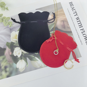 7*9cm đồ trang sức quà tặng calabash túi nhung dây rút túi nhung bầu túi quà tặng cho lưu trữ Vòng Cổ Vòng đeo tay - Product Image 6
